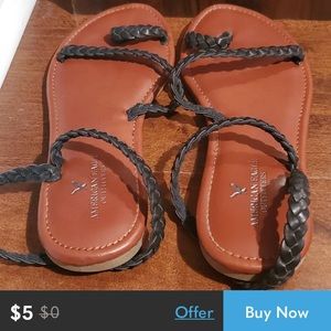 ISO. American eagle sandals